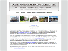 Tablet Screenshot of contiappraisal.com